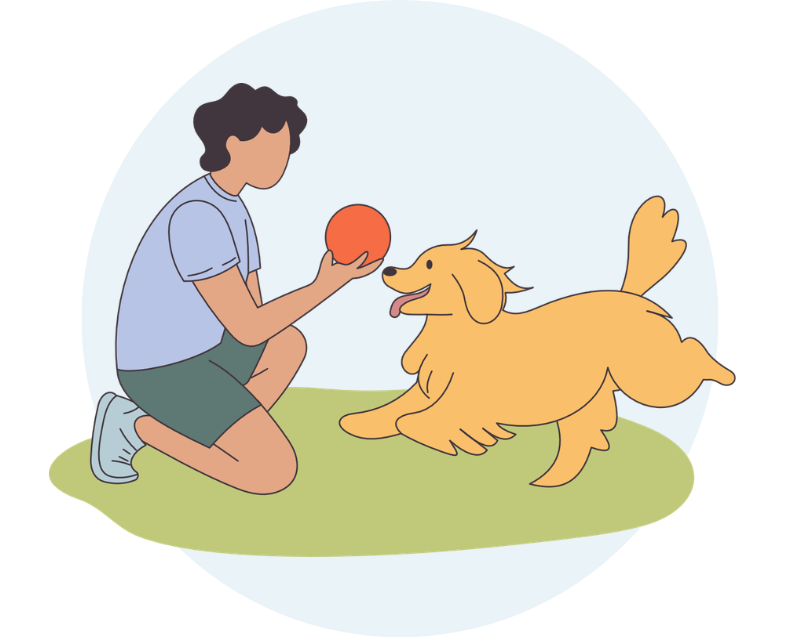 Animals in an emergency